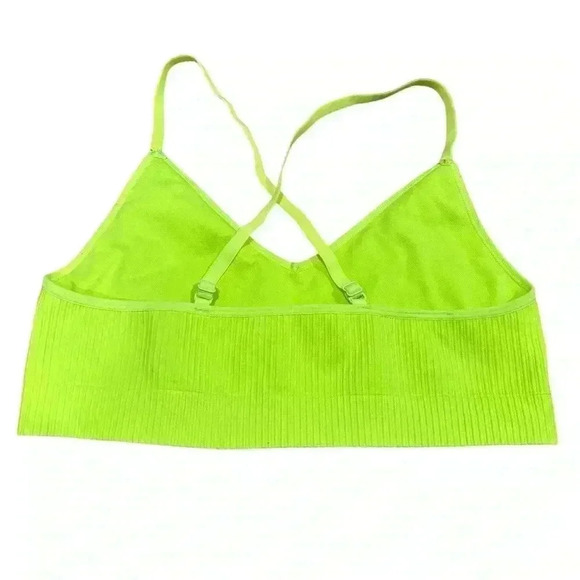 Good American Bralette Women's Size 3/4 (Large) Ribbed Athletic Bra - Picture 3 of 6